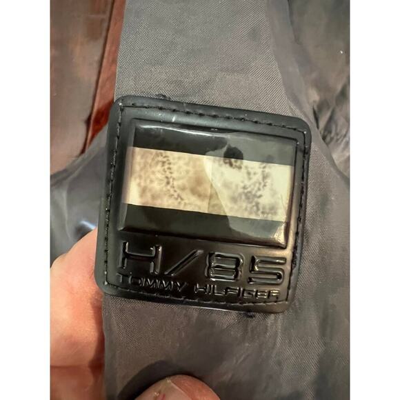 Tommy Hilfiger Mens gray Jacket size Large Polyester and Nylon windbreaker - Picture 13 of 16